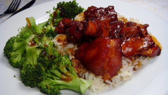 Poulet caramel vietnamien au brocoli - Guide Recettes